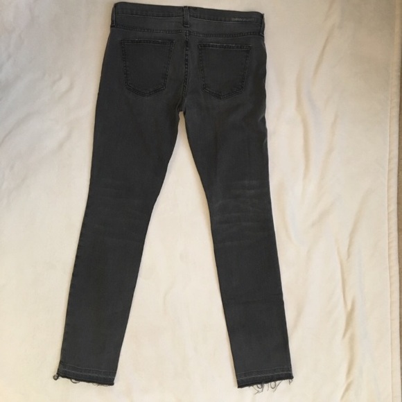 Current Elliott black faded straight leg jeans - Picture 4 of 7